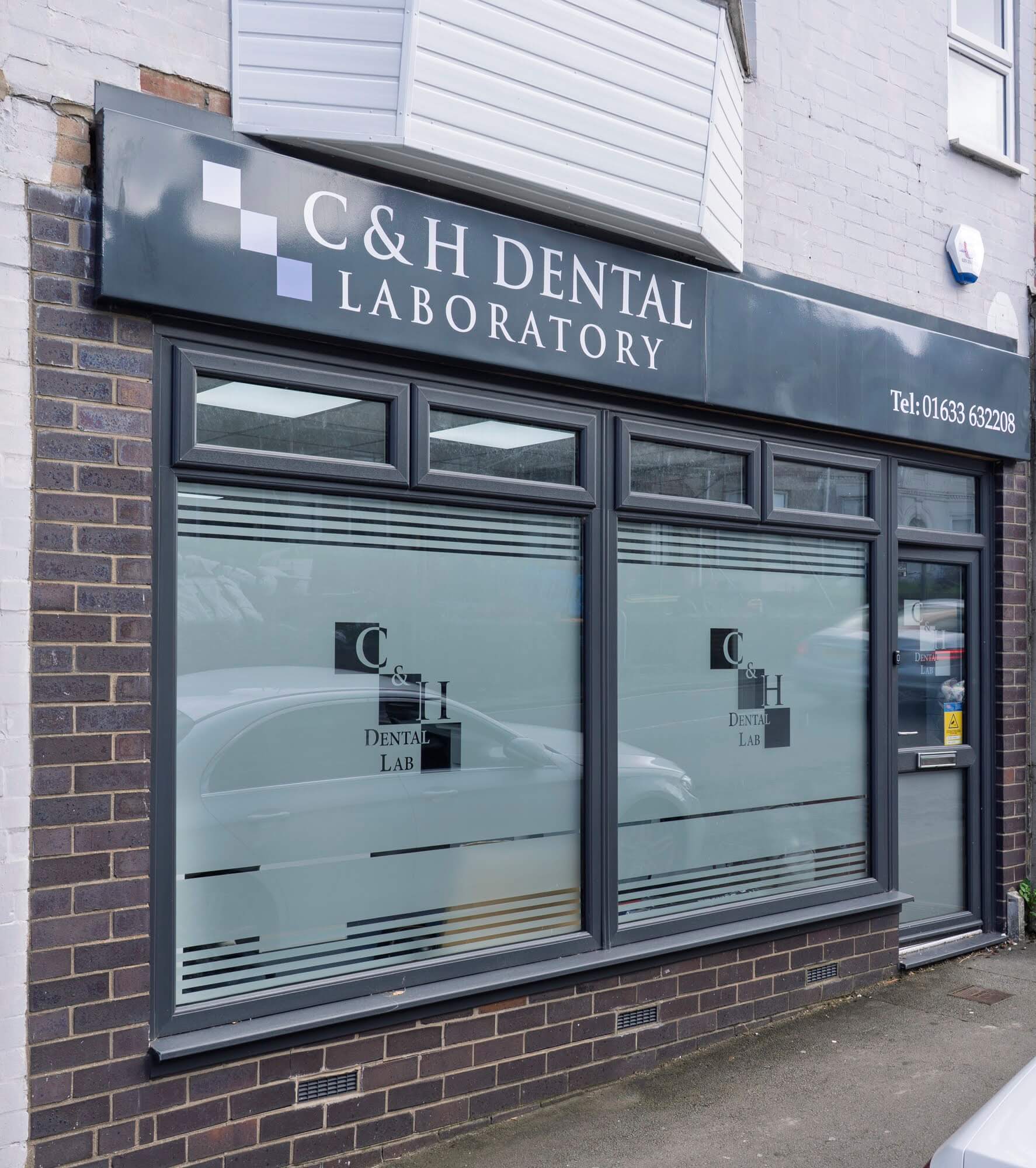 C & H Dental Laboratory premises on Risca Road, Newport